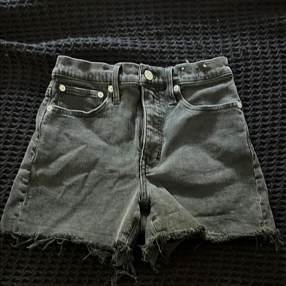 Madewell high rise shorts
